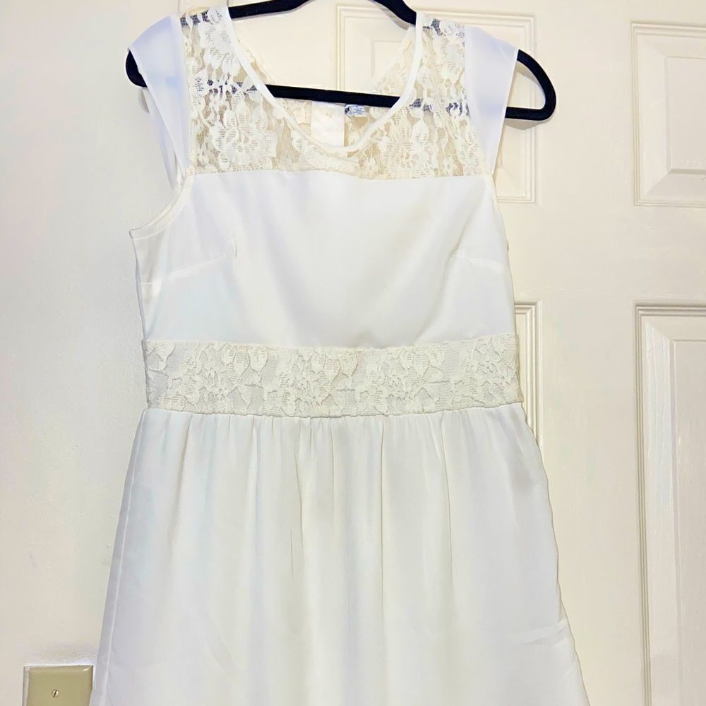 American eagle short sleeve sheer dress